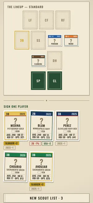 Road to Crown: Baseball Draft screenshot 2