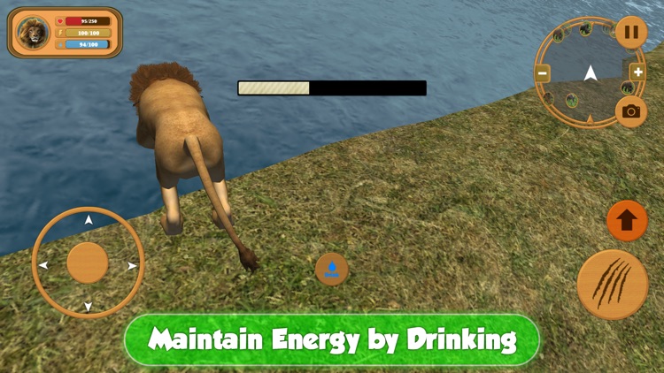 Wild Lion Simulator Attack 3D