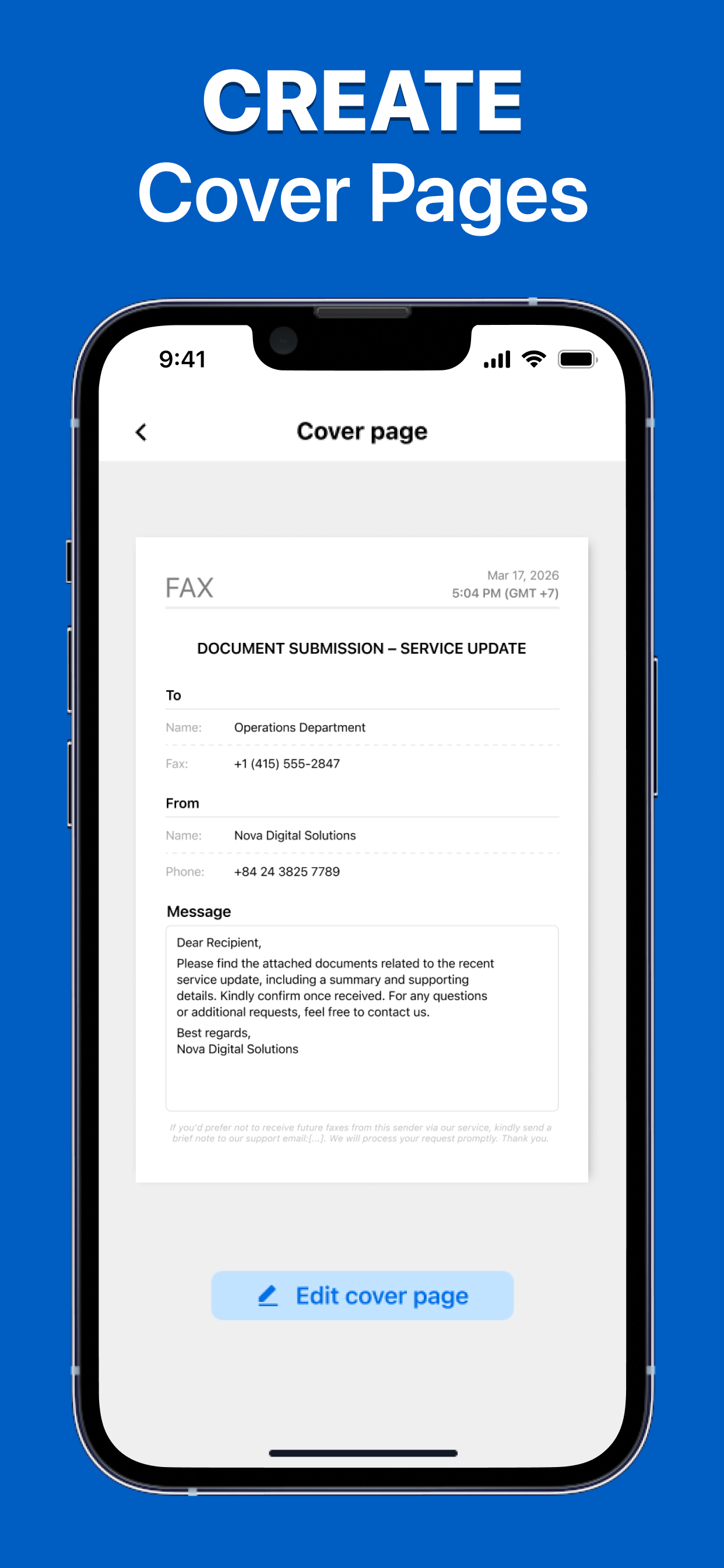 Fax App: Send & Receive Faxes screenshot 5