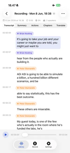 FerIQ: AI Transcriber screenshot 4