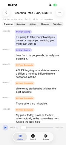 FerIQ: AI Transcriber Screenshot 4 of 10
