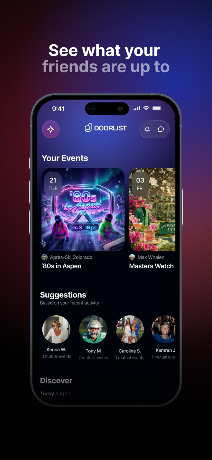 DoorList - Events & Invites screenshot 6