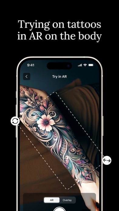 AI Tattoo Generator  - Inkwell Screenshot