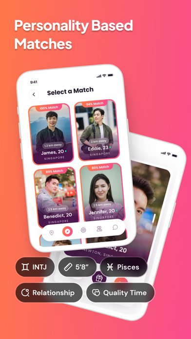 MatchMde AI Dating Real People Screenshot