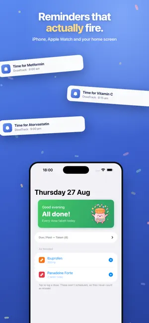 DoseTrack: Medication Reminder screenshot 4