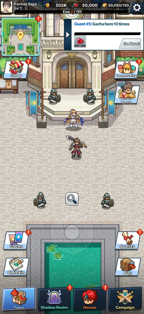 Fortias Saga: Action Adventure Hack screenshot 4 - iOS game interface
