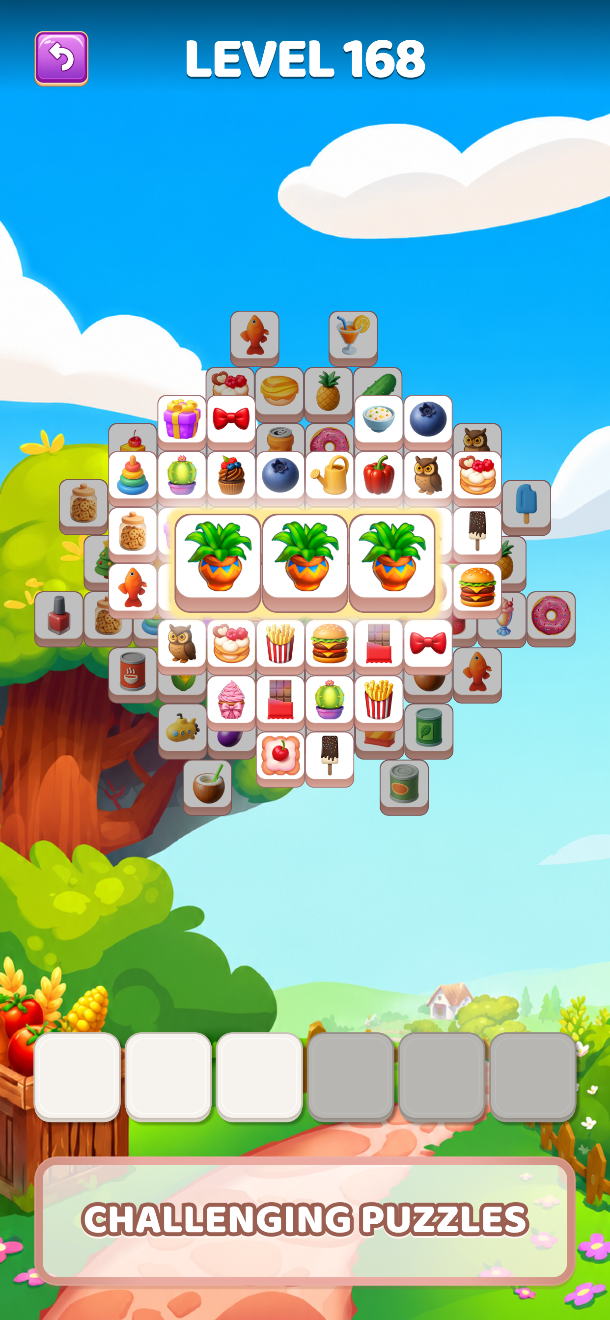 Trio Tile Match Brain Puzzle screenshot 2