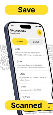 QR Code Studio: Scan & Create Screenshot 7 of 8