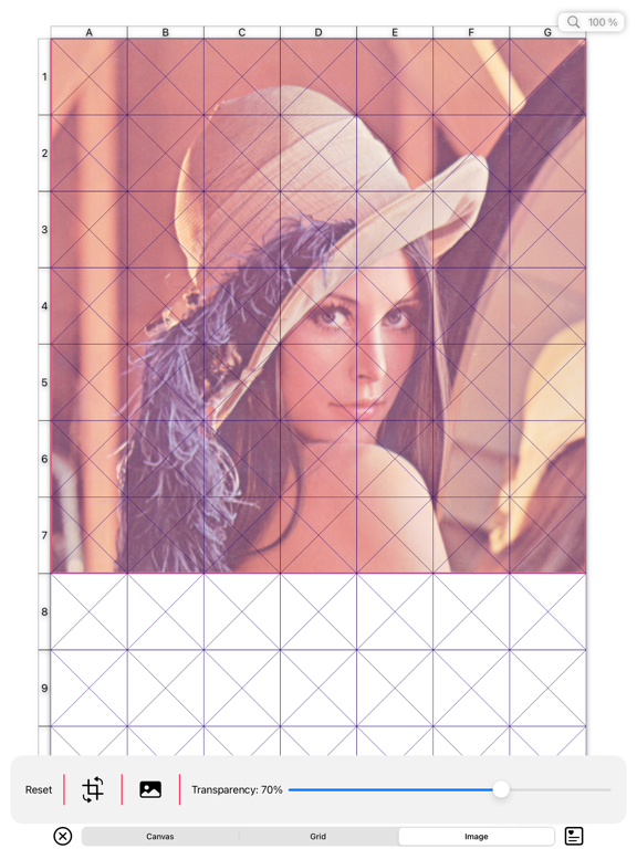 Drawing Grid iPad app afbeelding 3