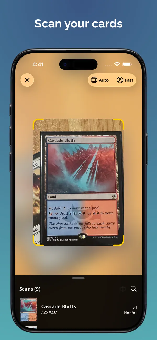Screenshot #1 pour Cascade: MTG Card Manager
