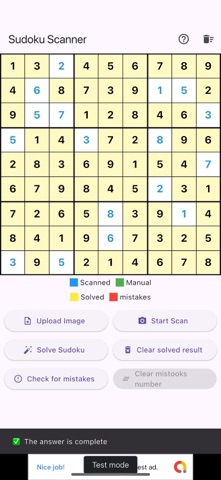 Sudoku Scan & Solver Screenshot 4 of 5