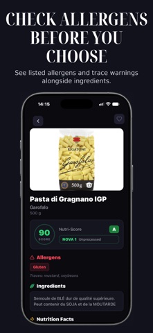 Scan IQ : Food & Home Scanner iPhone screenshot