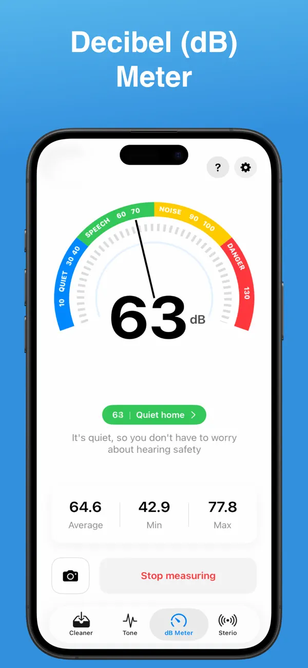 Screenshot #3 pour Clear Speaker with Sound Wave