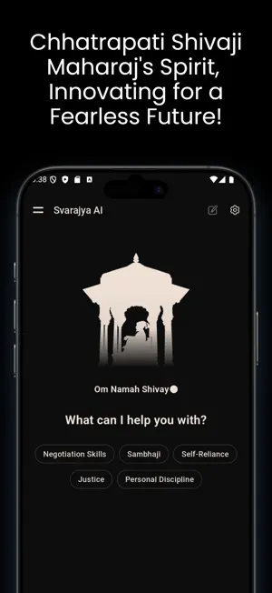 Svarajya AI screenshot 2