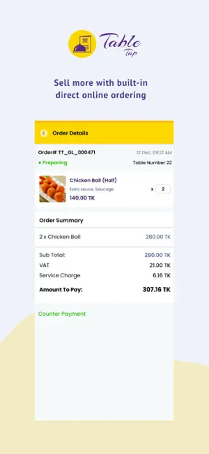 TableTap - Restaurant screenshot 4