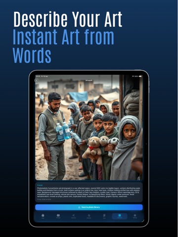 Aiease AI Image Generator iPad screenshot