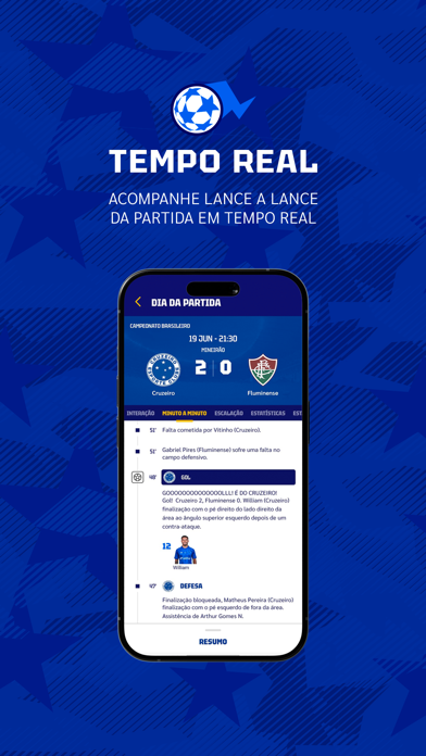 Cruzeiro: Nação Azul Screenshot