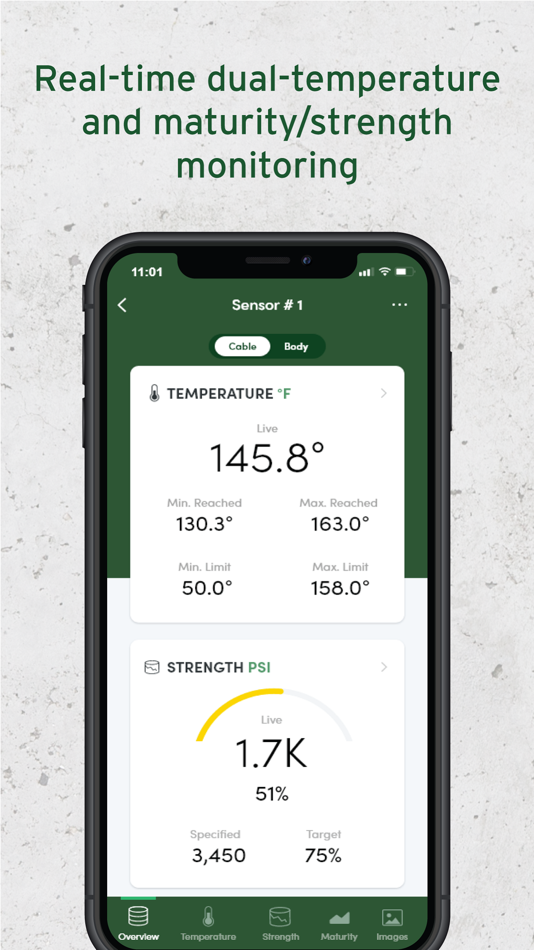 #1. SmartRock (iOS) By: Giatec Scientific Inc.