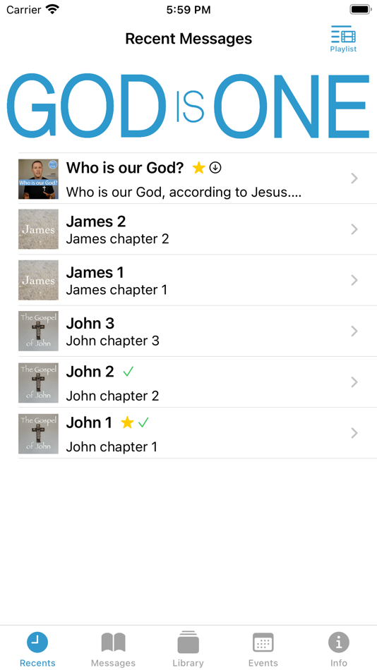 #1. God Is One (iOS) Με: Alex Ticer