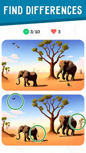 Differences - Found & Spot It screenshot 1
