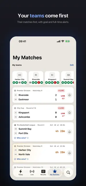 MatchCountdown: Fixtures screenshot 3