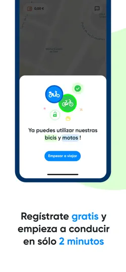 Captura de pantalla de Cooltra: Alquiler De Motos en iPhone 5