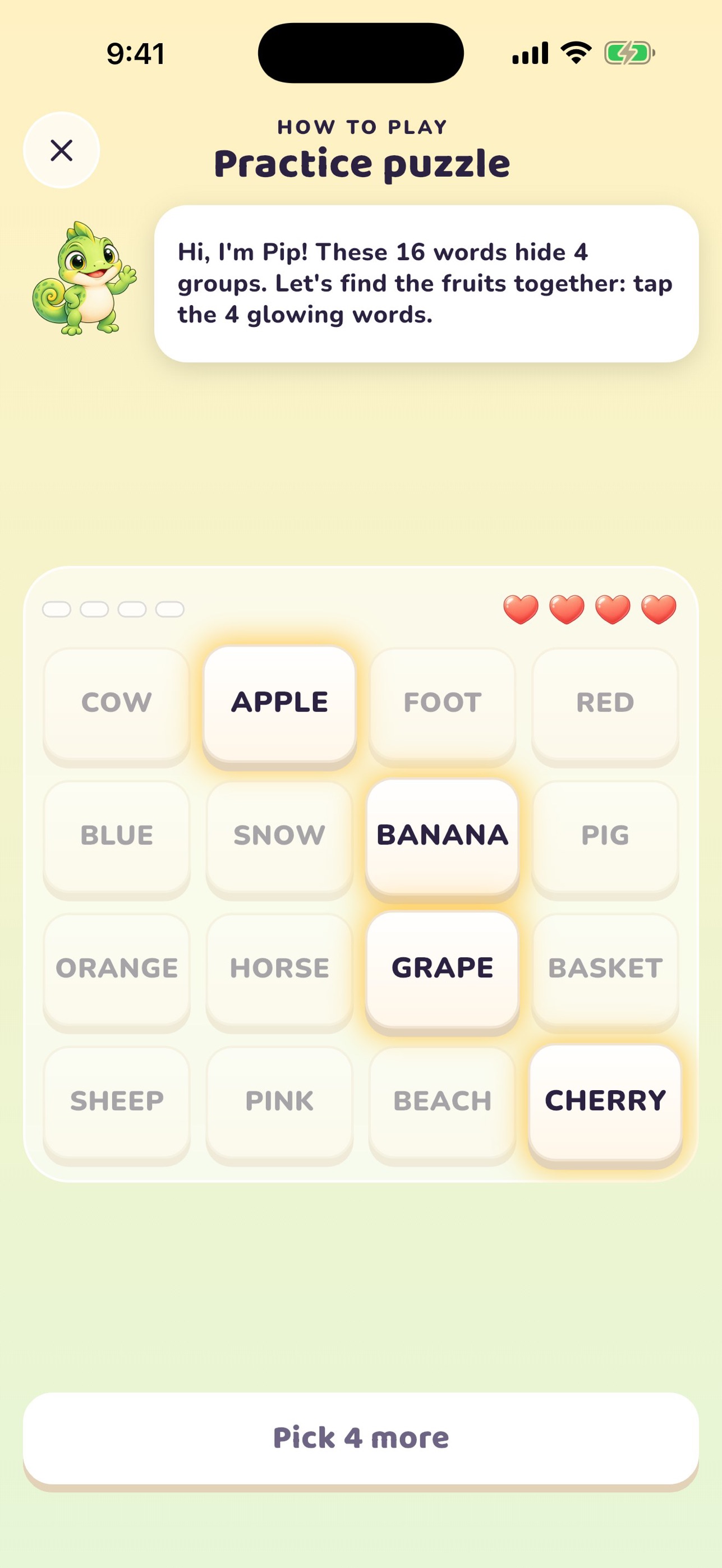 Screenshot 5 of Word Groups Puzzle - Fourfold