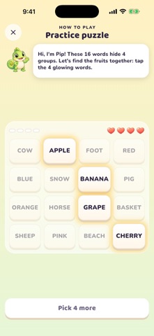 Word Groups Puzzle - Fourfold Screenshot 5 of 6