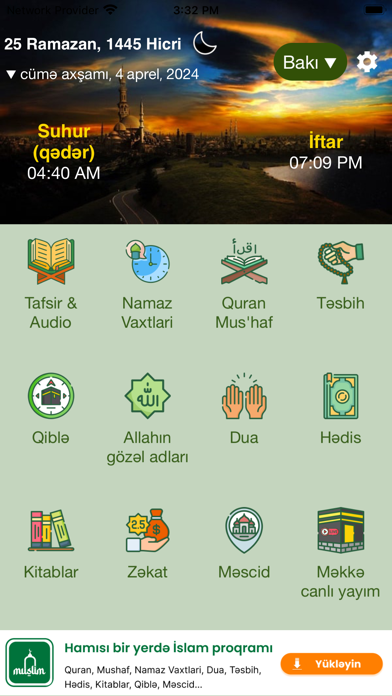 Screenshot #1 pour Quran Azərbaycan