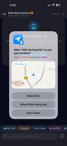 EGK MyTransitAI screenshot