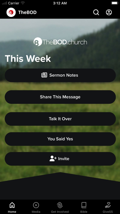 TheBOD.church Screenshot