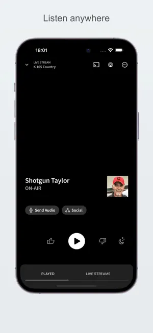 K 105 Country screenshot 2