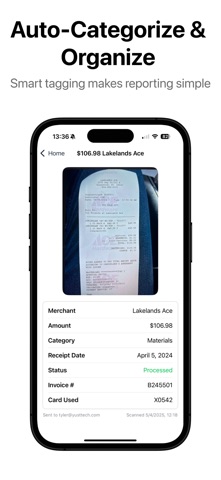 Receipt Rocket - Expenses Screenshot 2 of 3