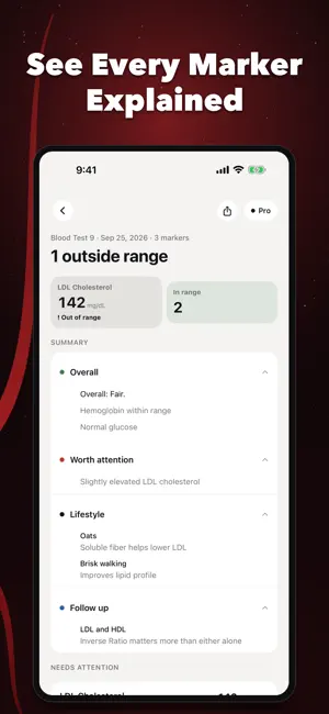 AI Blood Test Analyzer screenshot 4