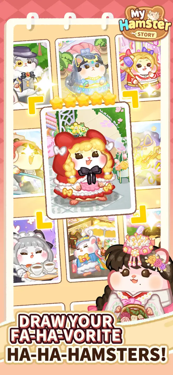 #3. My Hamster Story (iOS) By: MOBIBRAIN TECHNOLOGY PTE. LTD.