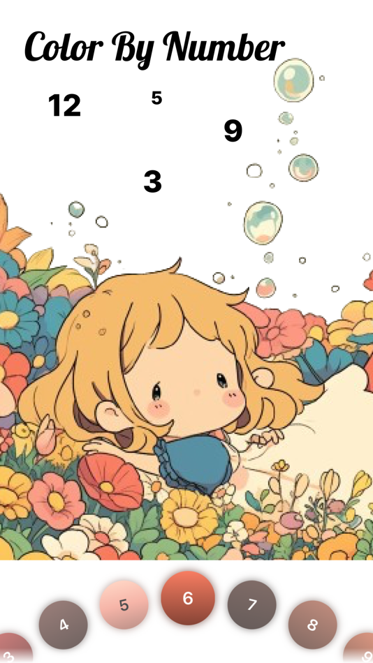 #1. Fun Color - Color by Number (iOS) Podle: 驰 唐