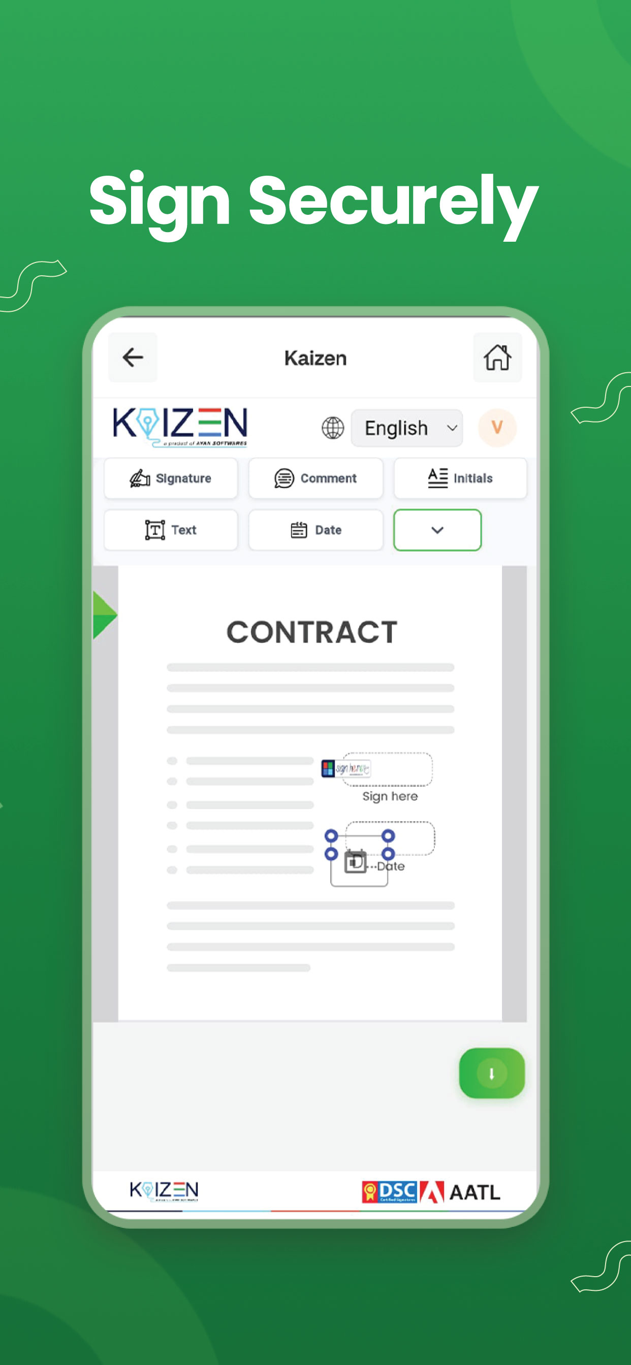 Kaizen eSign screenshot 6