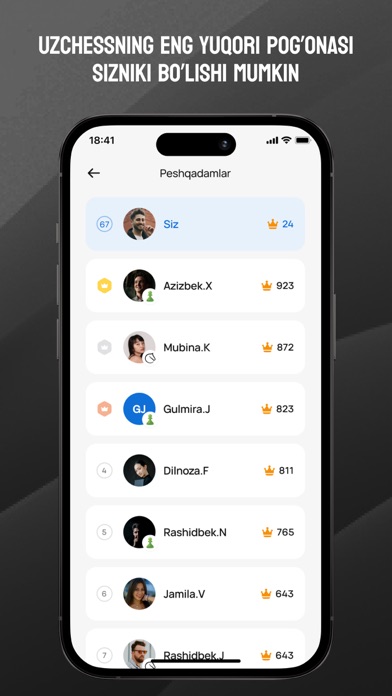 UzChess - Shaxmat akademiya Screenshot
