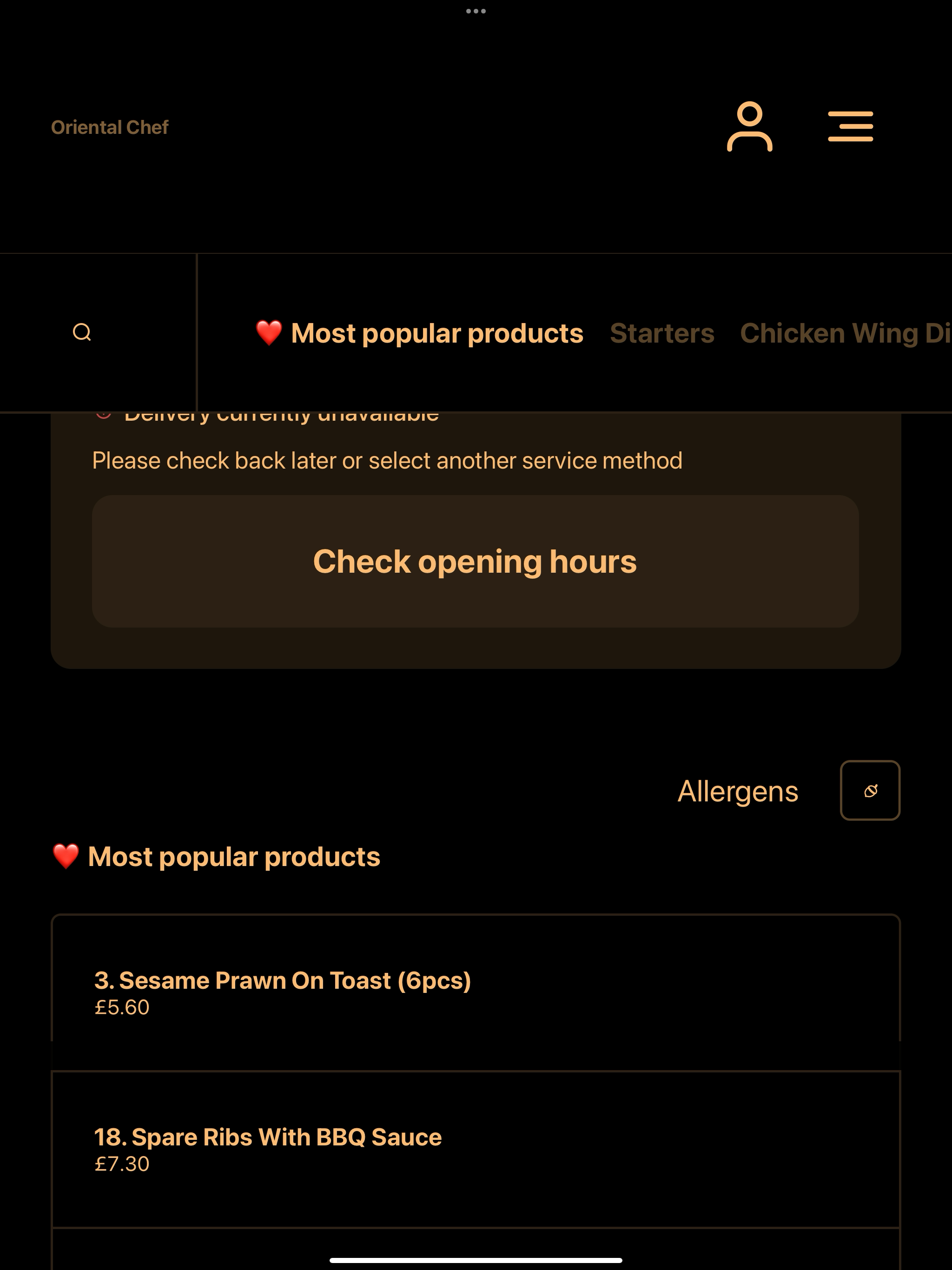Oriental Chef UK screenshot 6