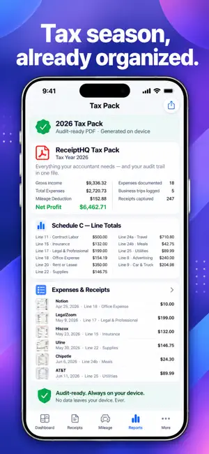 ReceiptHQ screenshot 2