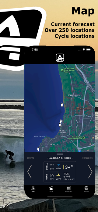 A-Frame: Surf Forecast Screenshot 2 of 3