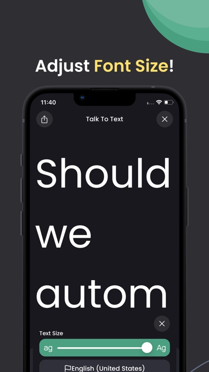 Transcribe: Voice To Text App! screenshot-7