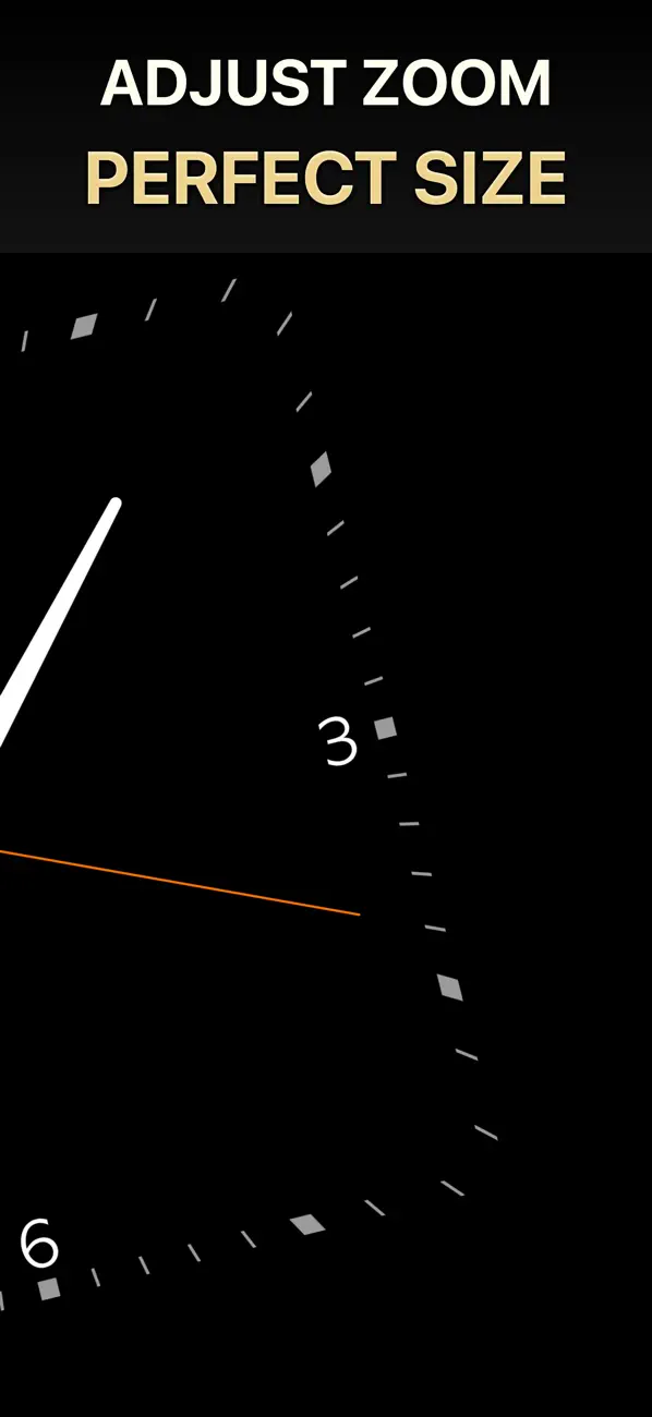 Screenshot #3 pour Dock Clock HD: Desk & StandBy