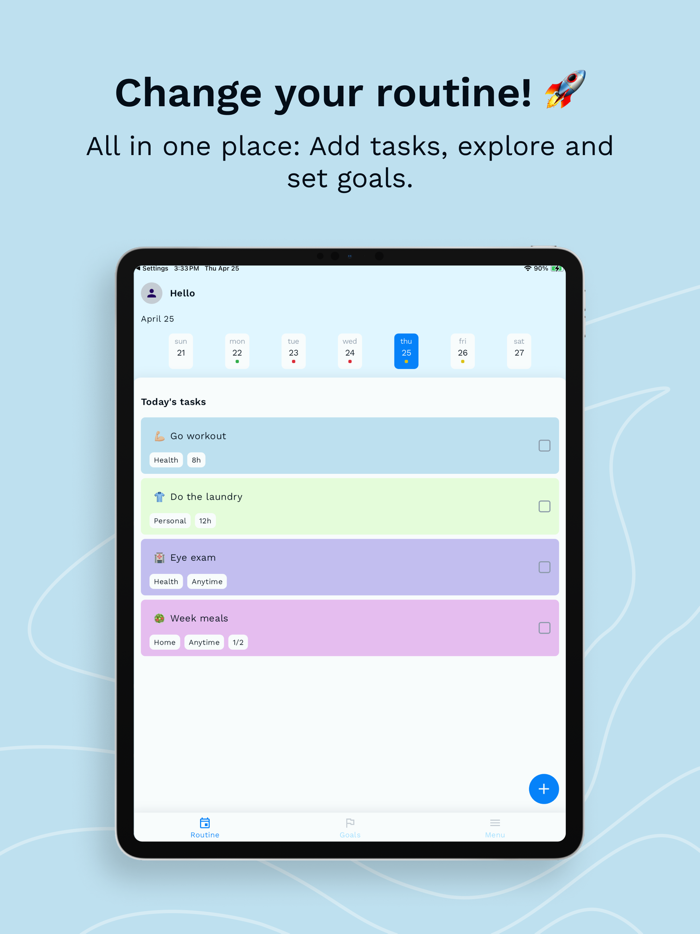 BeBetter - Goals and Planner