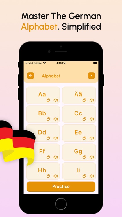 Learn German from Alphabets screenshot-3