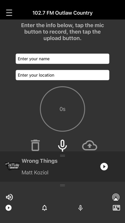 102.7 Outlaw Country screenshot-3