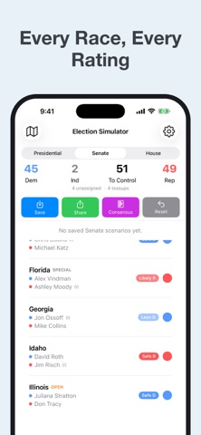 VoteMapper Election Simulator Screenshot 2 of 4