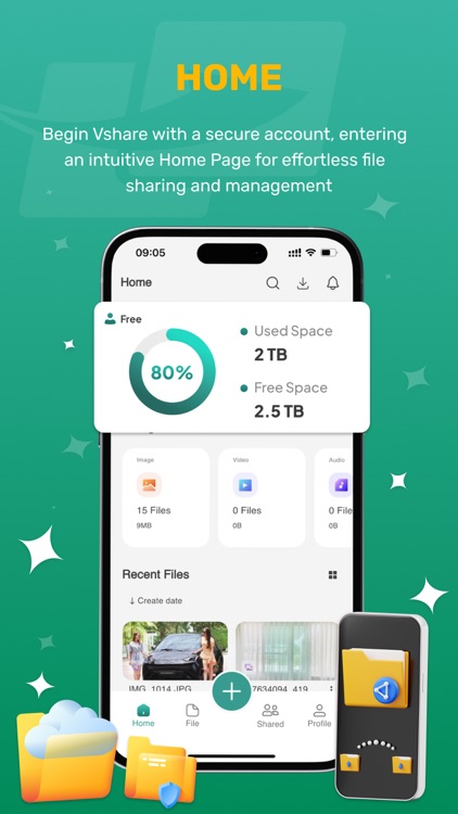 vShare : File transfer app