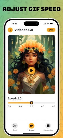 GIF Maker, Video to GIF Editor iPhone screenshot