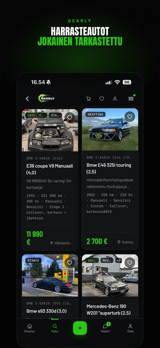 Gearly screenshot 2